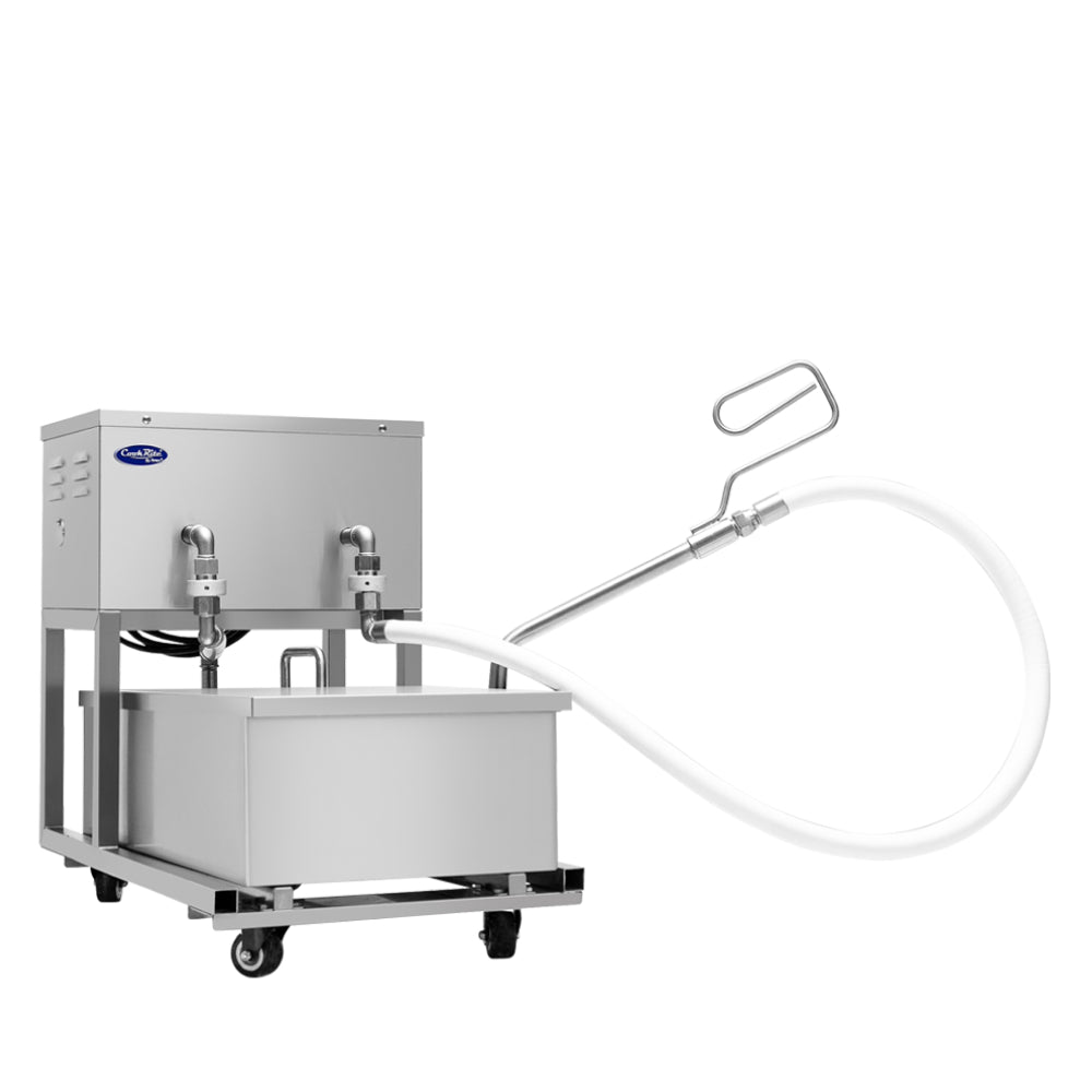 Atosa FPOF 50 50 Lb Commercial Portable Fryer Oil Filter Machine - Perfect for Restaurants, Food Trucks & Catering Businesses