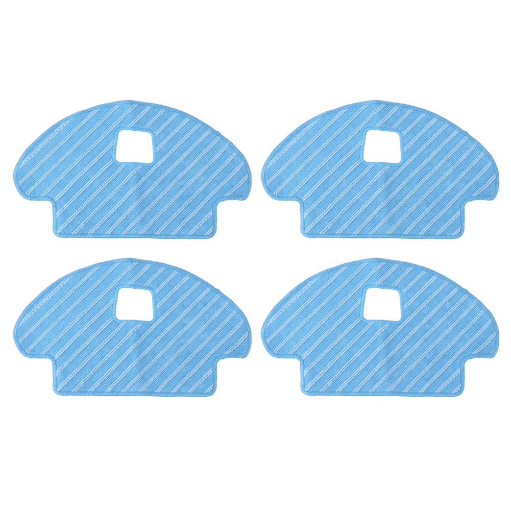 Deebot Ozmo 930/610 Mop Cloths 4PCS - Robot Vacuum Accessories for Hardwood Floors