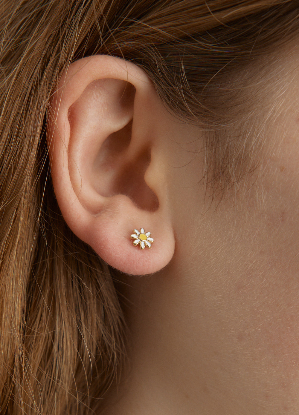 Amara Studs Gold 23Pcler52 1 Yellow Gold Plated Earrings for Women - Perfect for Parties, Weddings & Everyday Wear