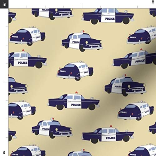 Boys Cars Whimsical Law Printed Minky Fabric by The Yard - Soft Plush Material for Sewing Baby Blankets, Quilt Backing & DIY Projects - Perfect for Nursery Decor, Kids Bedding & Crafting