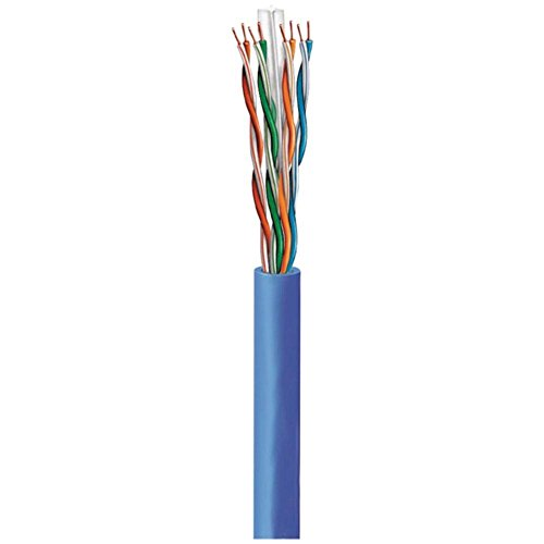 VEXTRA VC64B 1000ft Blue CAT-6 Ethernet Cable - High-Speed Internet Network Cable for Home, Office & Gaming | Bulk Ethernet Cable for Routers, Modems, PCs & Smart Devices