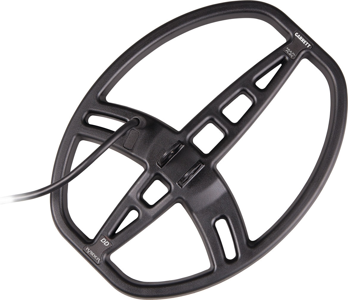 Garrett 8.5 x 11 Ace Apex DD Multi Flex Raider Search Coil - Metal Detector Coil for Treasure Hunting, Gold Prospecting & Beach Searching