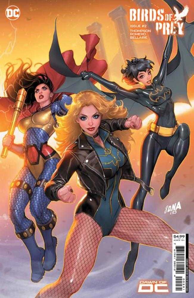 Birds Of Prey #2 Cover C David Nakayama Black Canary Connecting Variant - DC Comics Collectible Art for Superhero Fans & Comic Book Enthusiasts - Perfect for Display, Gifts, and Comic Collections