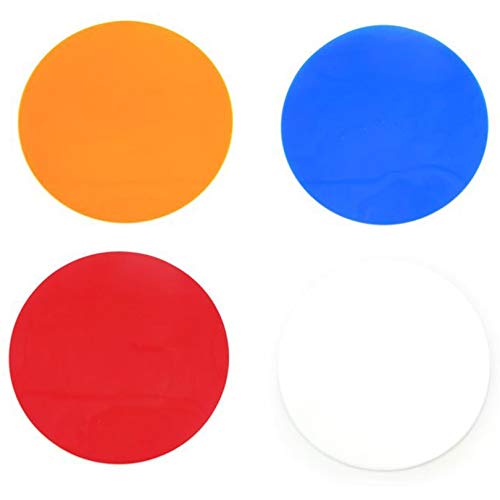 Non-Slip Silicone Bottle Opener Pad - Waterproof Jar & Lid Opener with Strong Grip - Red Kitchen Gadget for Easy Opening Jars, Bottles & Containers (Perfect for Seniors & Weak Hands)