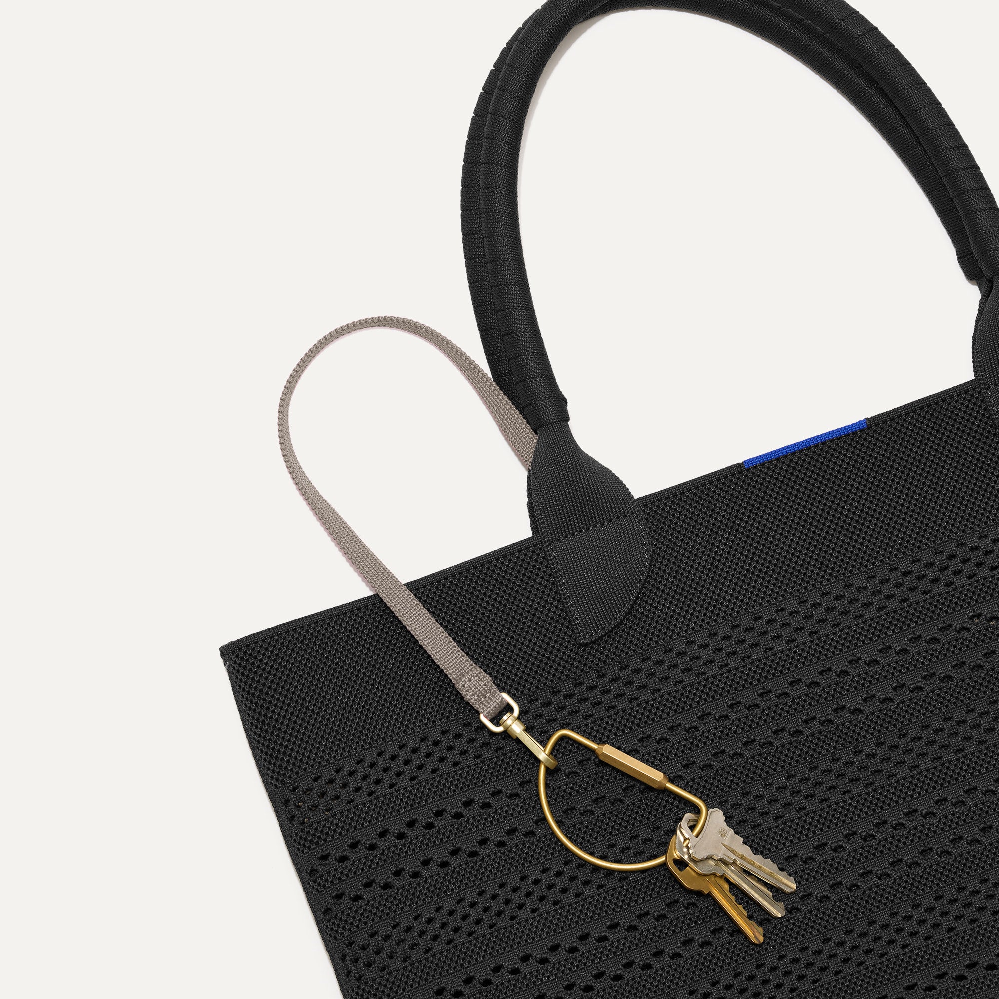 Lightweight Black Crochet Tote Bag - Stylish & Durable Handbag for Women, Perfect for Shopping, Beach, Work & Everyday Use