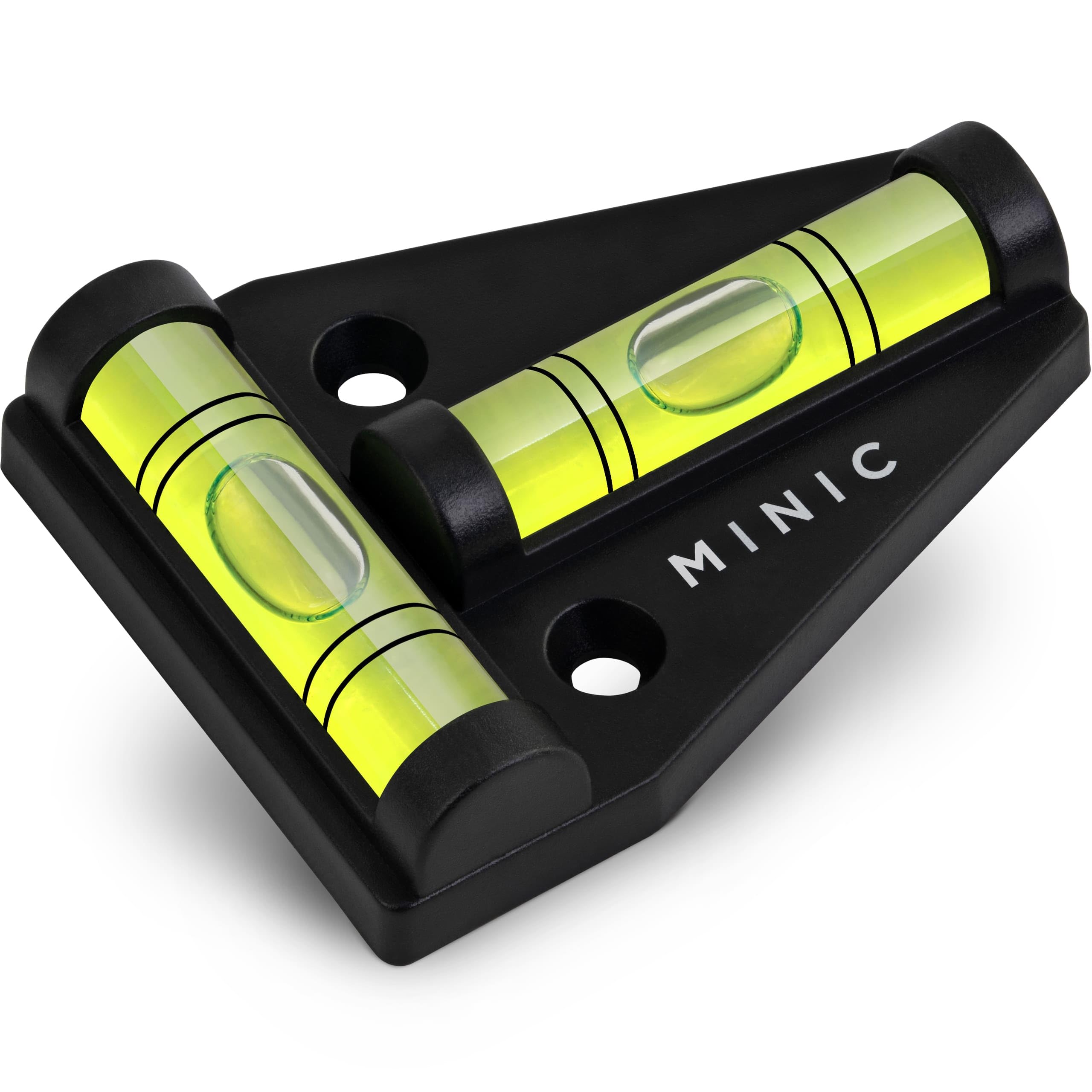 MINI C Mini Spirit Level - Small, Durable & Unbreakable Level Tool - Perfect for RV, Camper & Caravan Accessories - Ideal for Camping, DIY & Home Improvement Projects