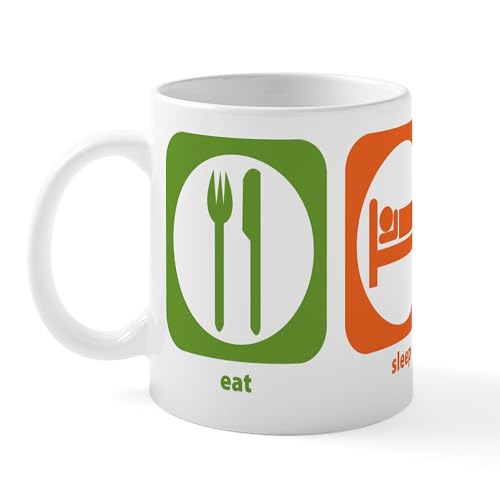 White - Eat Sleep Finance Mug