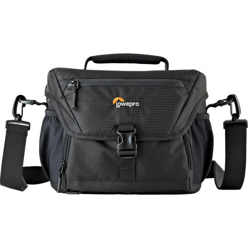 Lowepro Nova 180 AW II Camera Shoulder Bag - Waterproof DSLR/SLR Camera Case with All-Weather Cover - Perfect for Travel, Photography & Outdoor Adventures (Black)