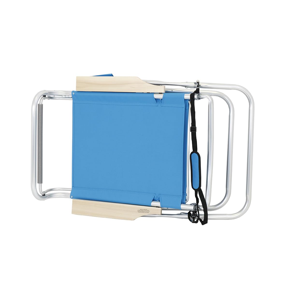 17 Inch Tall Big Tycoon Aluminum Folding Beach Chair with Adjustable Canopy - Perfect for Poolside Lounging, Camping & Outdoor Relaxation