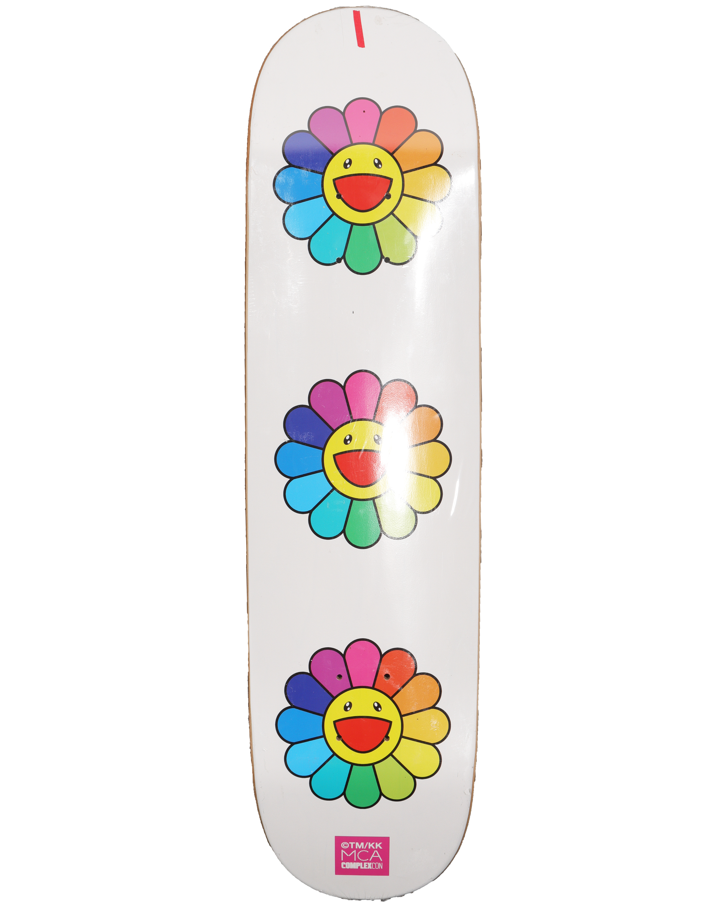 3-Piece Flower Skateboard Deck Set - Waterproof & Durable for Street & Park Skating - Perfect for Beginners & Pros (Sealed)