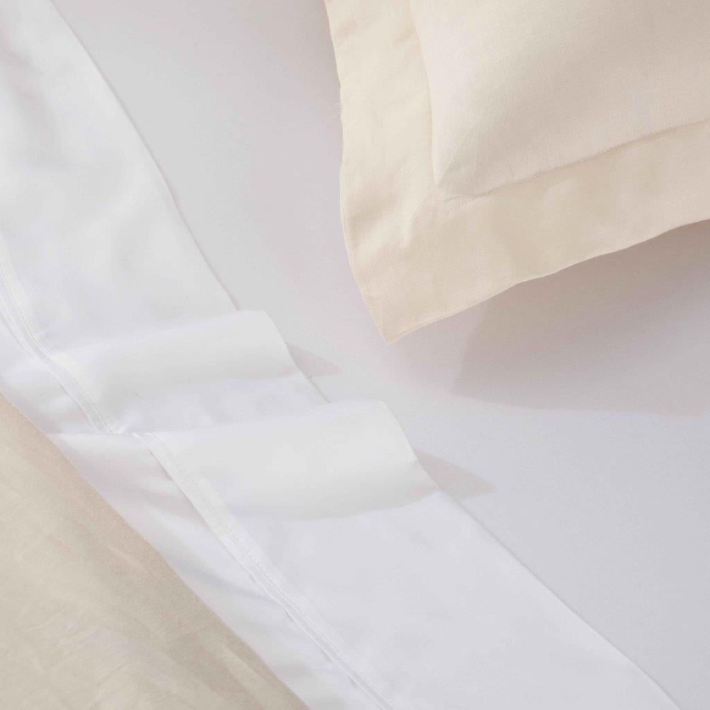Premium Egyptian Cotton 400 Thread Count Duvet Cover Set - Ultra Soft & Breathable Bedding for Luxury Hotels & Master Bedrooms