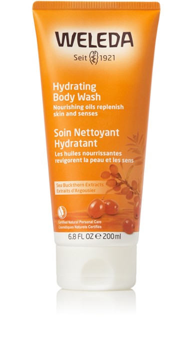 Hydrating Body Wash with Sea Buckthorn - Moisturizing & Nourishing Shower Gel for Dry Skin - Perfect for Daily Use & Relaxing Bath Time
