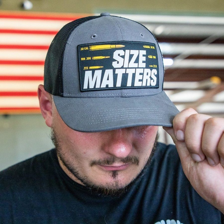 Size Matters Hat - Adjustable Unisex Baseball Cap for Men & Women - Perfect for Outdoor Sports, Casual Wear & Sun Protection
