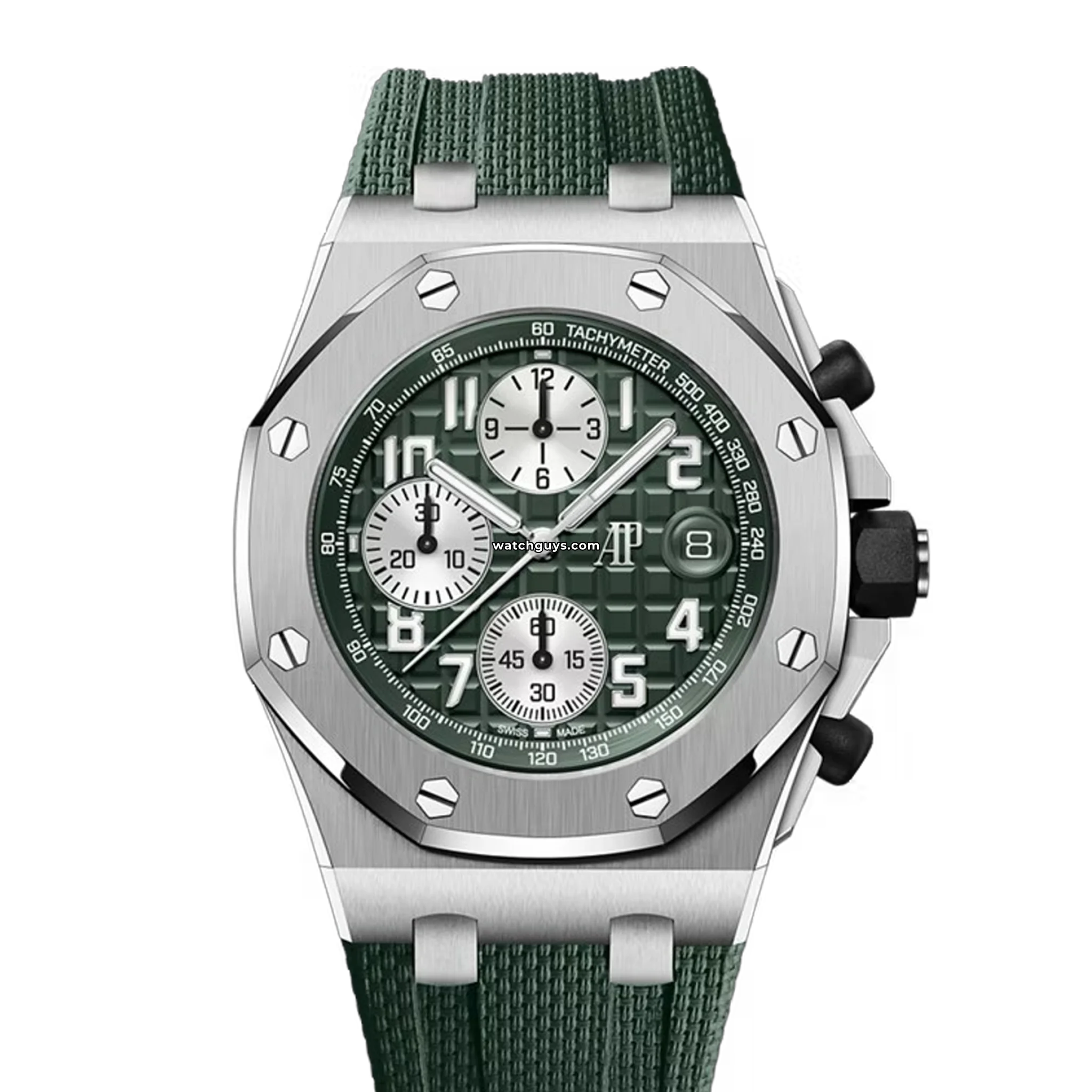 Audemars Piguet Royal Oak Offshore Chronograph 26238TI.OO.A056CA.01 - Luxury Men's Titanium Watch for Business & Formal Occasions