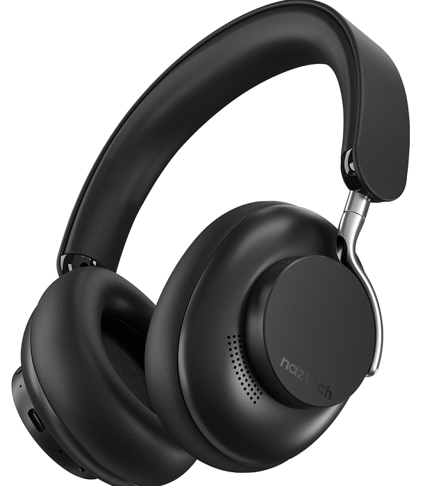 Naztech AURA 360 ANC Wireless Noise Cancelling Over-Ear Headphones - Bluetooth 5.0, 30H Playtime, Hi-Fi Sound (3 Color Options) for Travel, Work & Home Entertainment