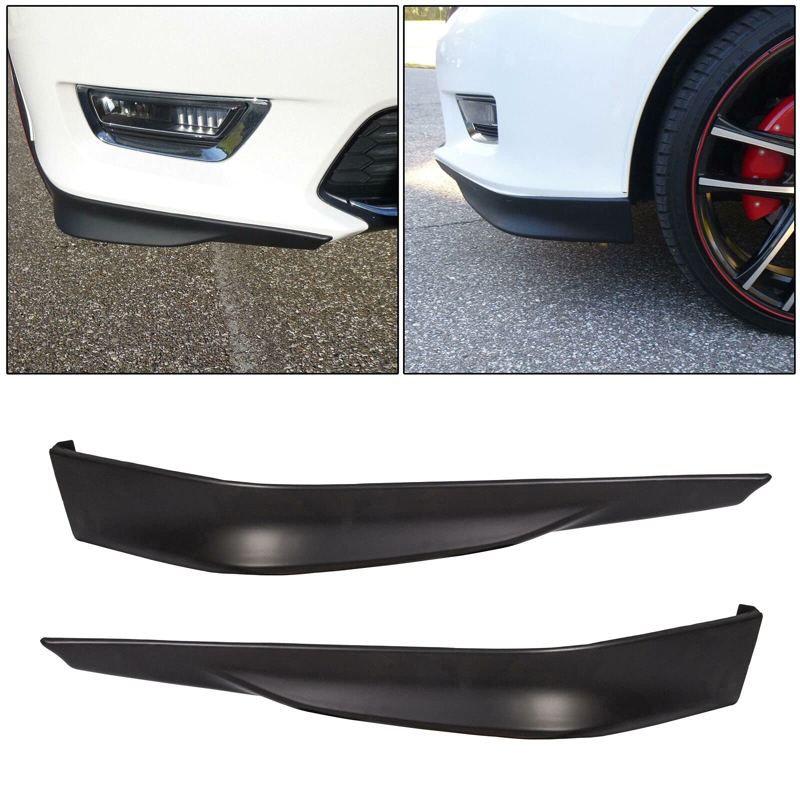 Honda Accord 2013-2015 HFP Sport Front Bumper Corner Lip Kit - High Quality Auto Parts & Car Accessories | Perfect for Sedan Body Kits & Performance Upgrades