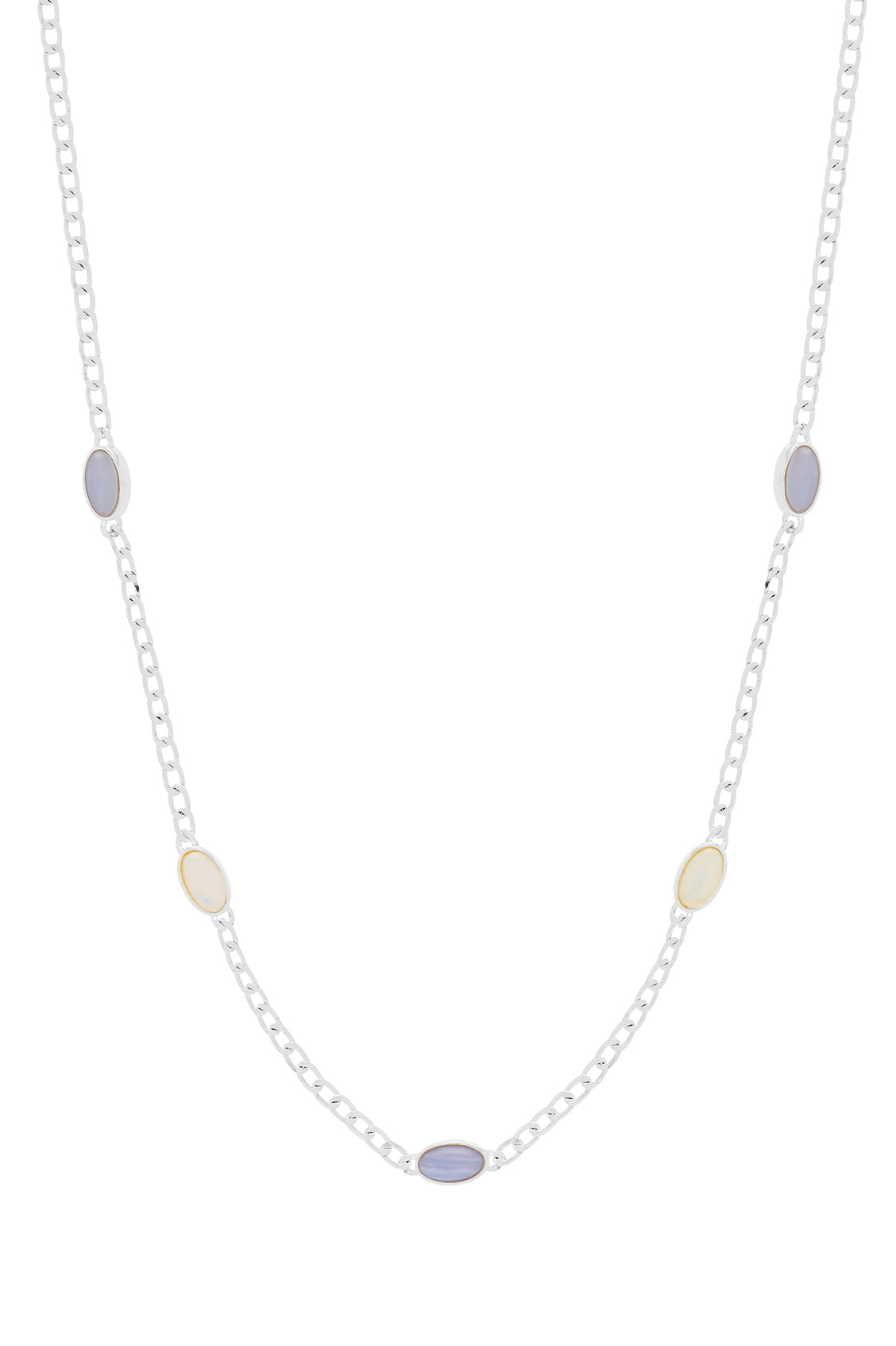 Gemstone Chain Necklace for Women - Elegant Beaded Jewelry with Natural Stones | Perfect for Gifts, Parties & Everyday Wear