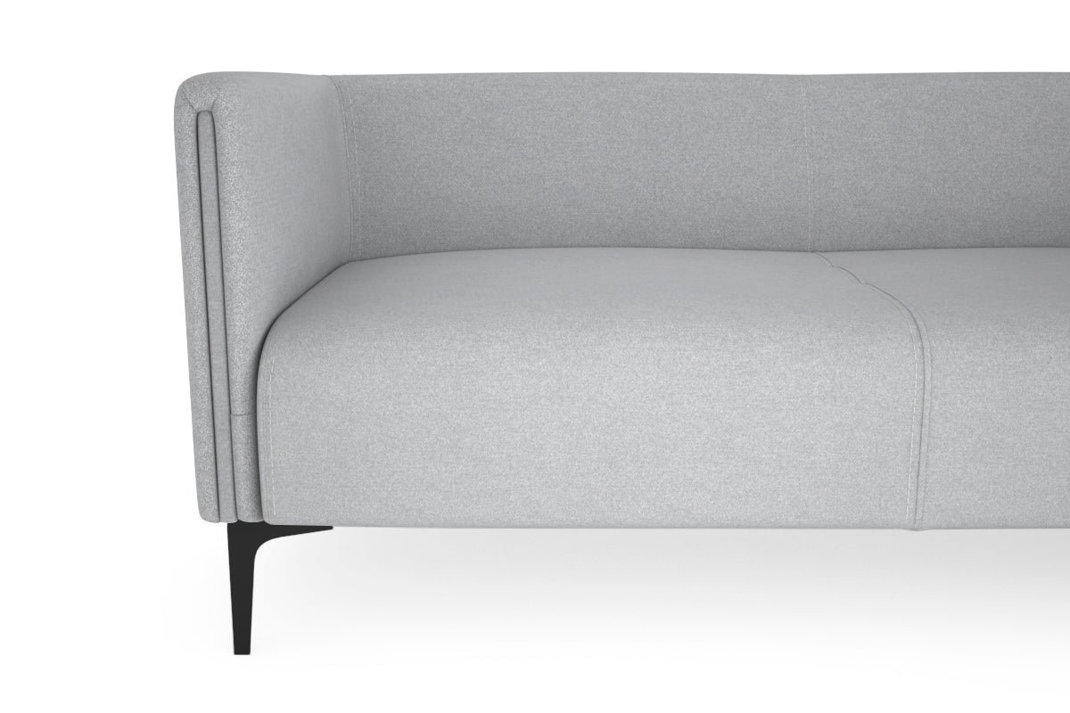Drej 2.0 Lounge Chair with Square Arms - Triple Seating Modern Sofa for Living Room, Lounge & Office Comfort