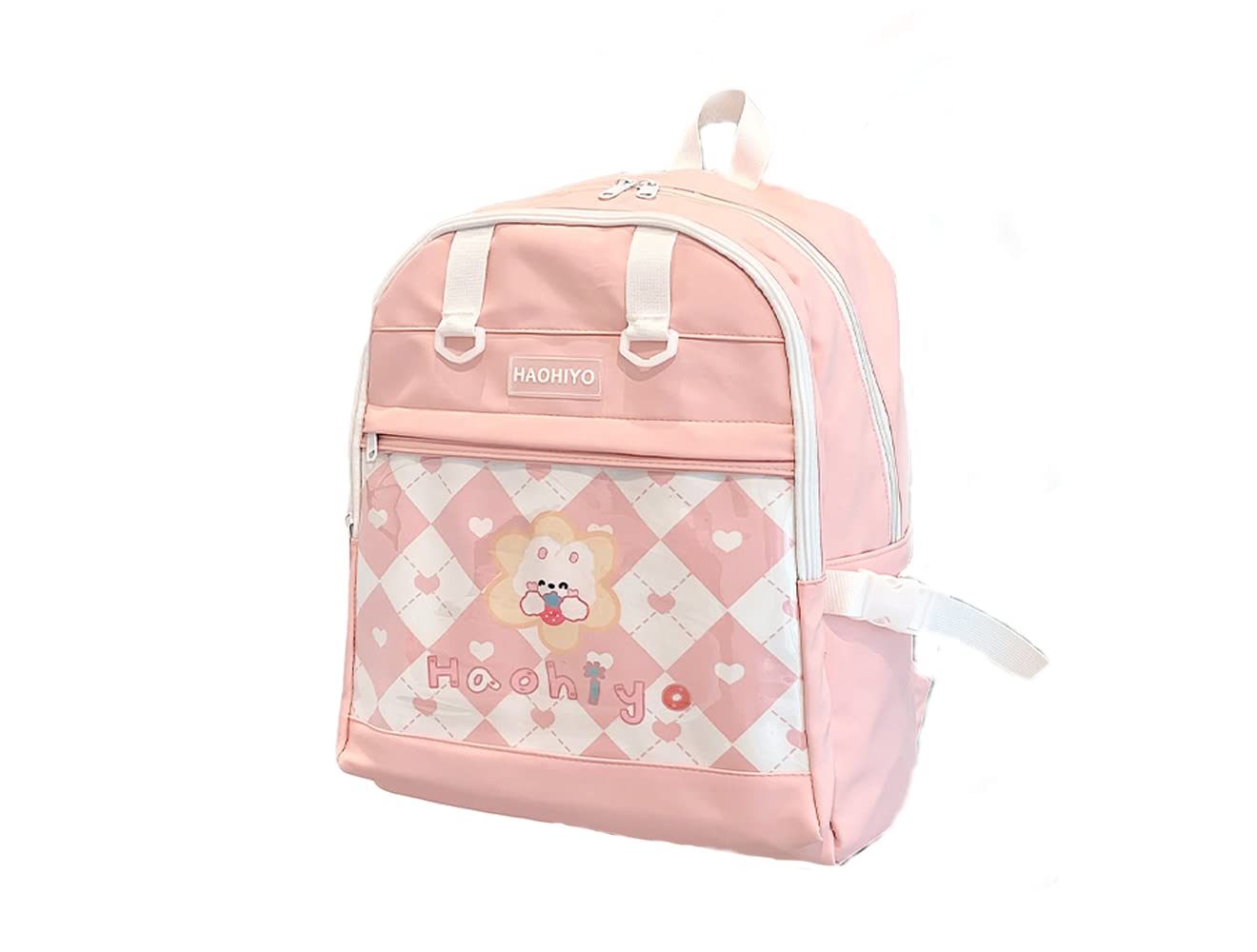 Cute Pink Kawaii Backpack for Girls - Lightweight School Bookbag for Teen Students - Perfect for School, Travel & Everyday Use