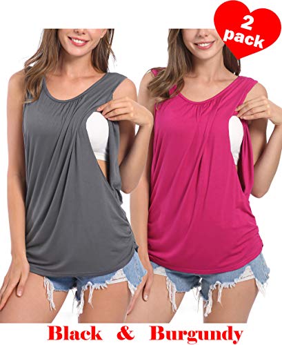 2 Dark Gray+rose Red