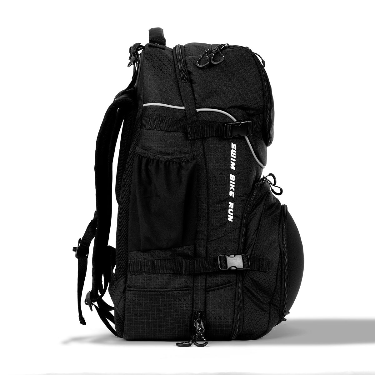 Ultra Tri Bag - Durable Waterproof Travel Backpack for Hiking, Camping & Outdoor Adventures (Black)