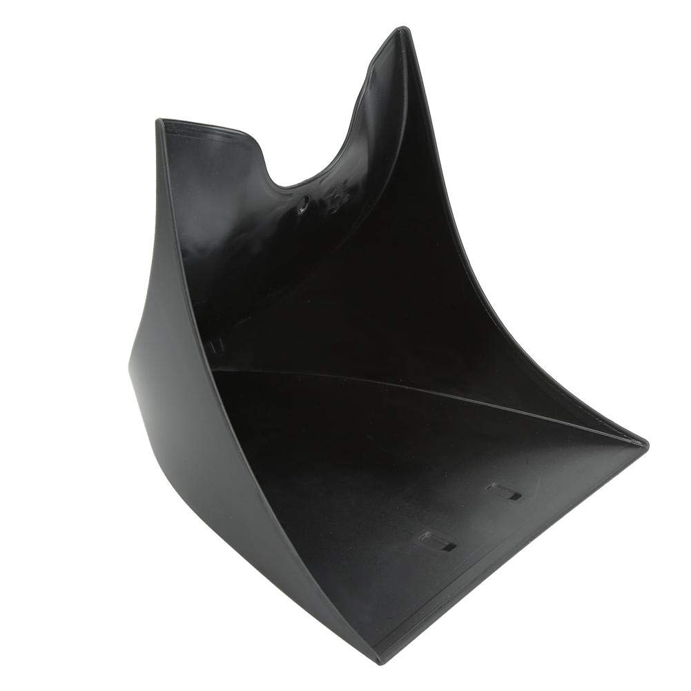 Universal Motorcycle Chin Spoiler - Matte Black Fairing Replacement for Bike Customization | Street & Racing Use