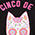 Funny Cinco De Meow Cat Lover T-Shirt - Cute Mexican Fiesta Cat Graphic Tee for Women & Men - Perfect for Cinco de Mayo Parties & Cat Themed Events