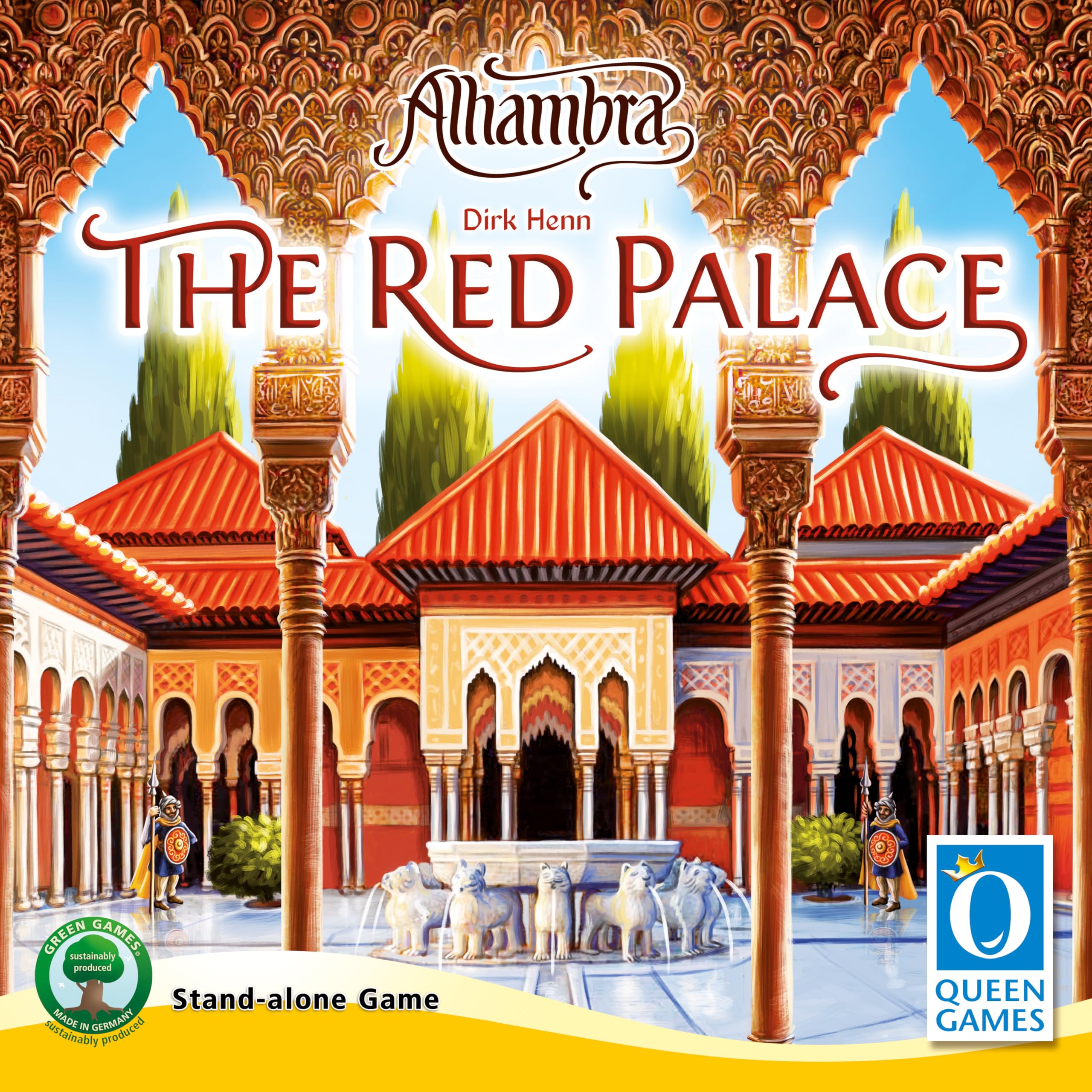 Queen Games - 10773 - Alhambra The Red Palace Board Game | Strategy Tabletop Game for Adults & Families | Perfect for Game Nights & Family Gatherings