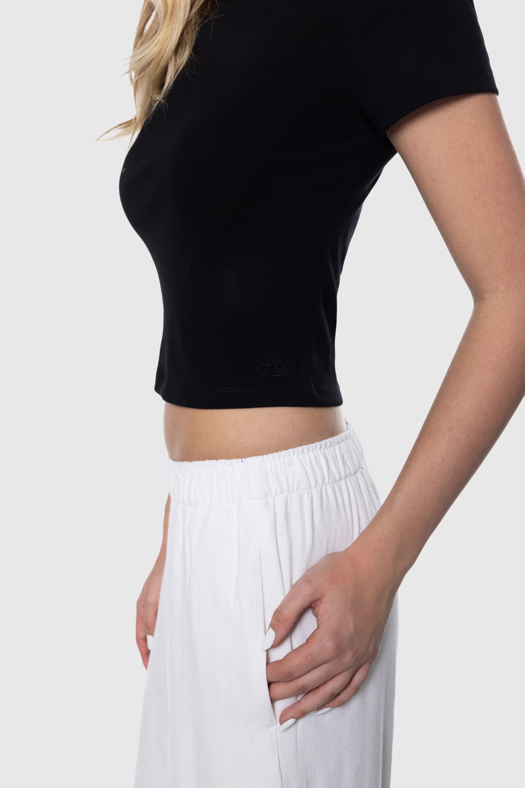 Soft and Comfortable Baby Tee in Ash Gray - Perfect for Casual Wear, Layering, and Everyday Outfits