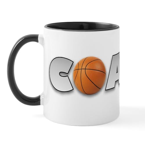 White/Black Inside - Basketball Coach Mug