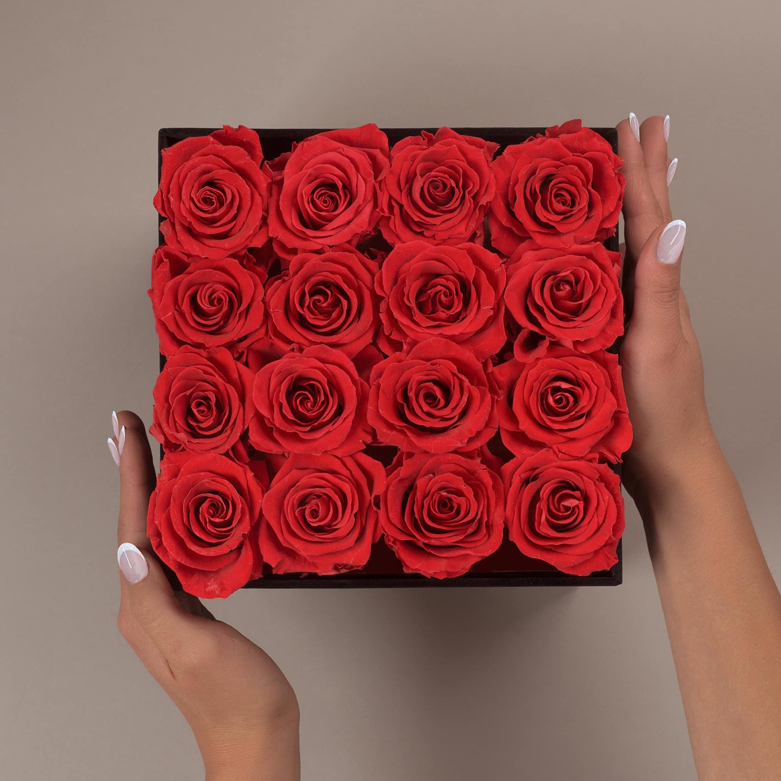 Premium Long-Lasting Roses Bouquet - Fresh Flower Delivery for Anniversaries & Birthdays | 1-Year Lasting Red Roses | Romantic Gifts for Her | Perfect for Valentine's Day, Weddings & Special Occasions