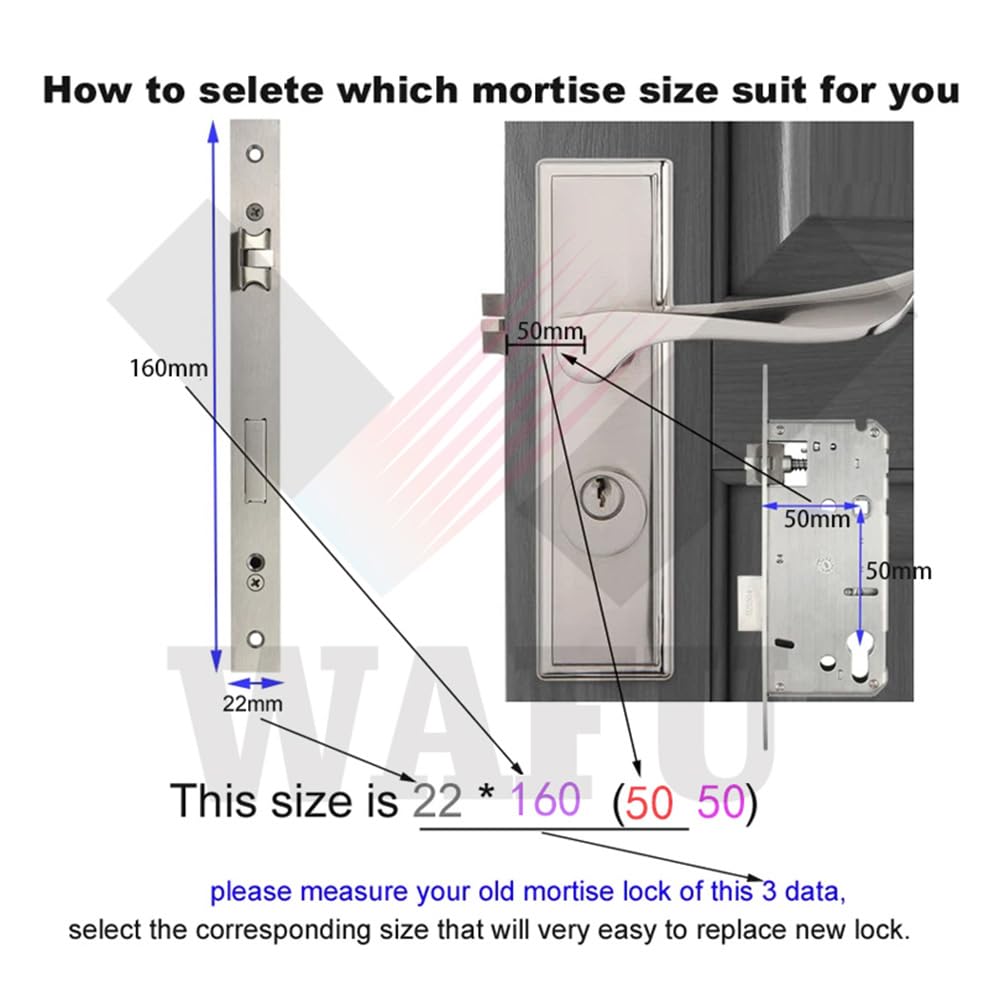 Smart Lock with 120° Wide-Angle Camera & Smart Doorbell - Keyless Entry Biometric Door Handle (Aluminum Alloy) - WiFi Remote Control via TY App for 35-60mm Doors - Perfect for Home, Office & Bedroom Security