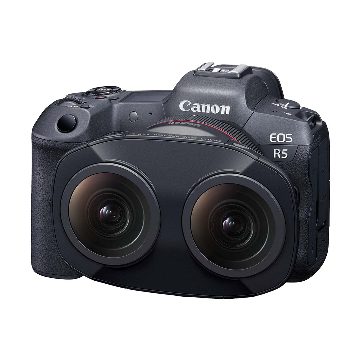 Canon RF 5.2mm F2.8L Dual Fisheye 3D VR Lens for 360° Photography - Perfect for Virtual Reality Content Creation, Vlogging, and Immersive Experiences
