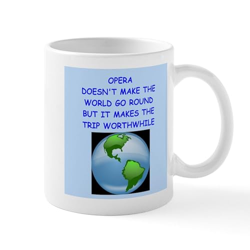 White - Opera Mug