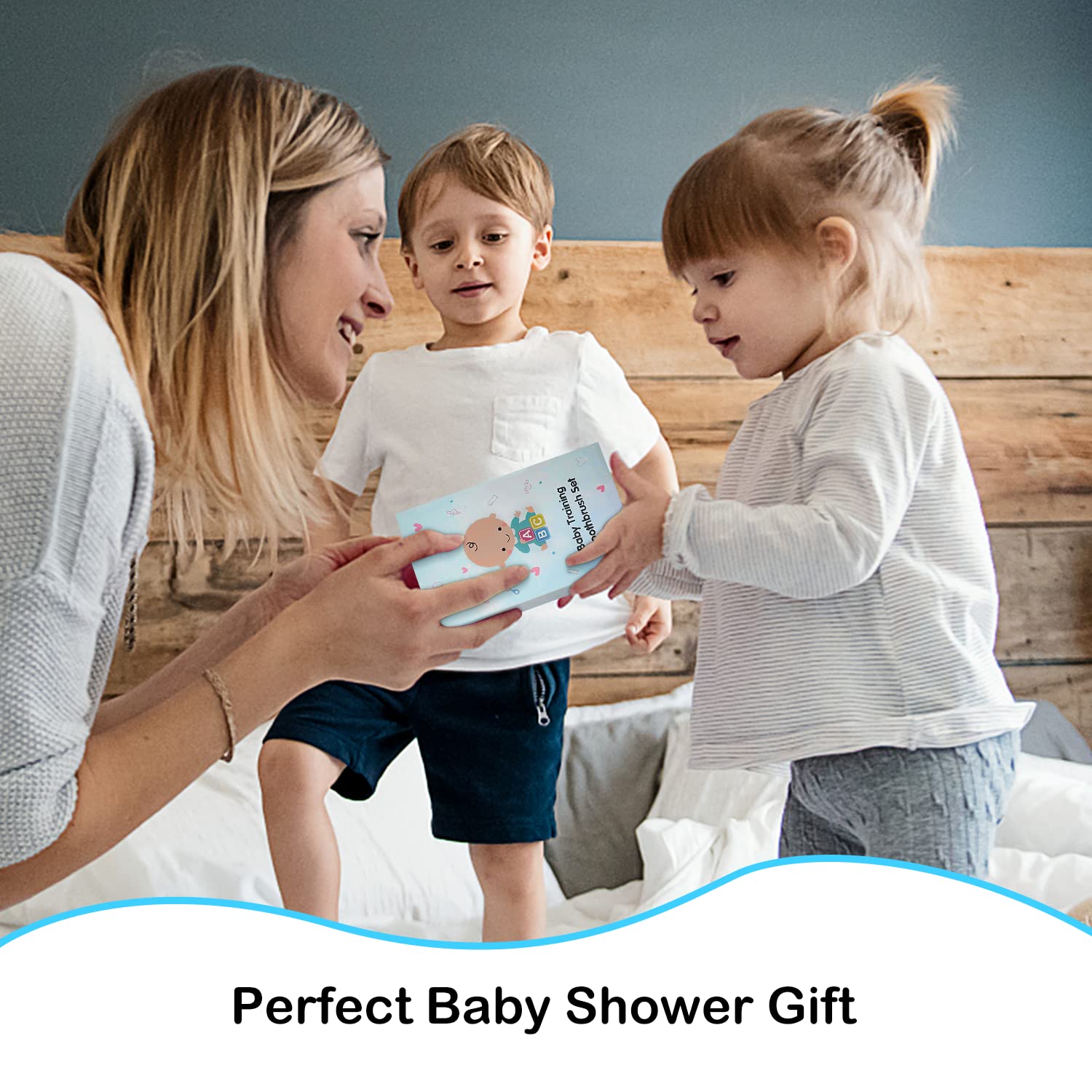 6 in 1 Baby Training Toothbrush Set - Soft Silicone Toothbrushes for Infants & Toddlers (6-24 Months) - Food Grade, BPA Free, Extra Gentle Bristles - Perfect for Teething, Oral Care & Early Dental Hygiene Development