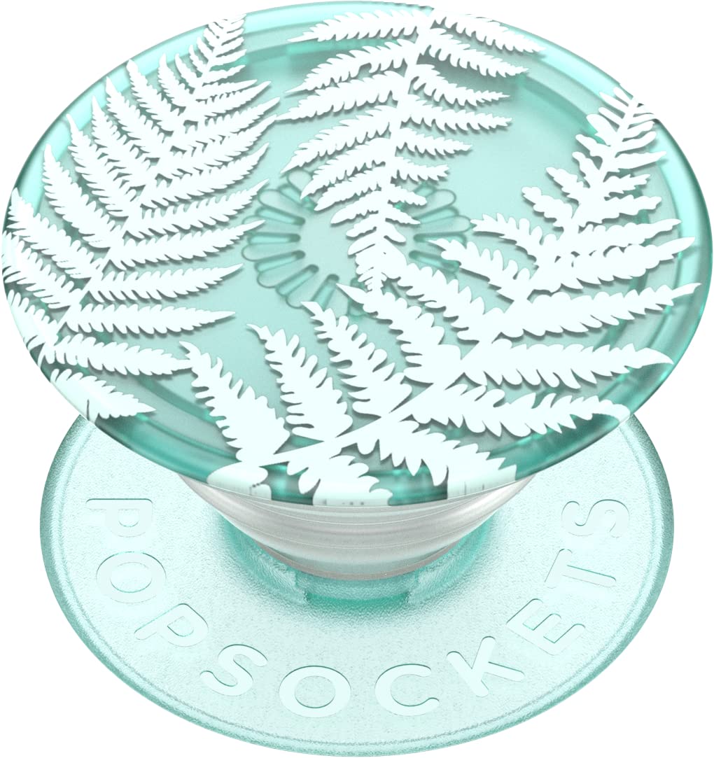 Eco-Friendly PopSockets Plant-Based Phone Grip with Expanding Kickstand - Fern | Perfect for Travel, Work, and Everyday Use