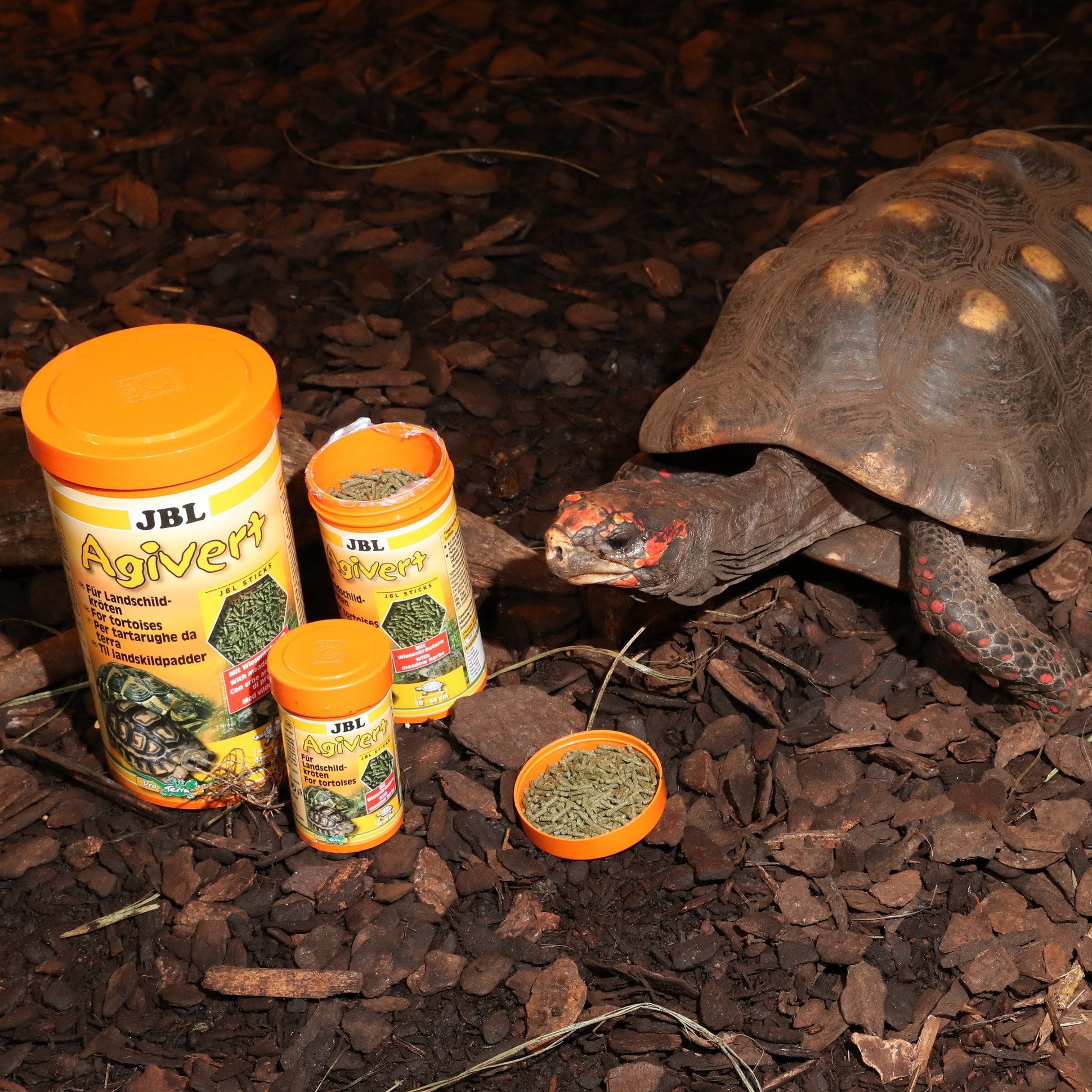 JBL Agivert 250ml - Premium Vegetable-Based Turtle Food for Aquatic Turtles | Nutritious Daily Diet for Red-Eared Sliders & Other Herbivorous Turtles | Perfect for Aquarium & Pond Feeding