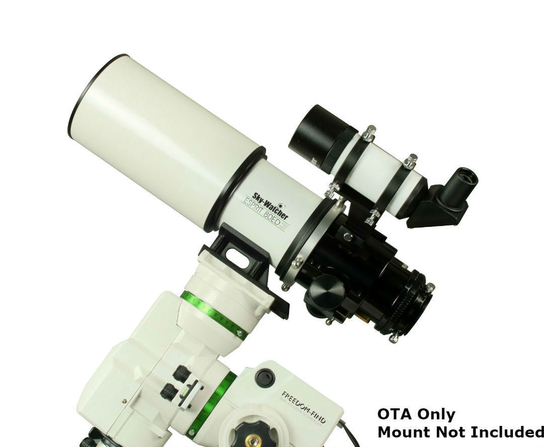 Sky Watcher Esprit 80mm ED APO Triplet Refractor Telescope - Premium Apochromatic Optics for Astrophotography & Stargazing | Perfect for Backyard Astronomy & Deep Space Observation