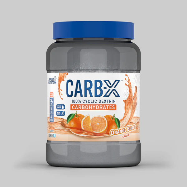 Applied Nutrition Carb X Orange Burst 1200g - High-Performance Carb Supplement for Athletes & Fitness Enthusiasts - Ideal for Pre/Post Workout & Energy Boosting