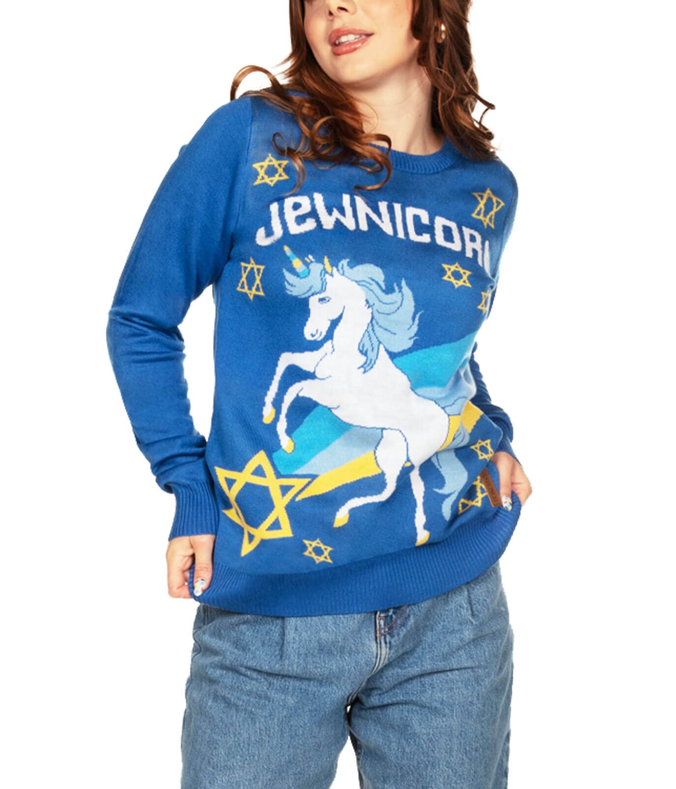 Festive Hanukkah Sweaters for Women - Ugly Christmas Holiday Pullover - Cozy & Comfortable Winter Knitwear for Parties & Family Gatherings