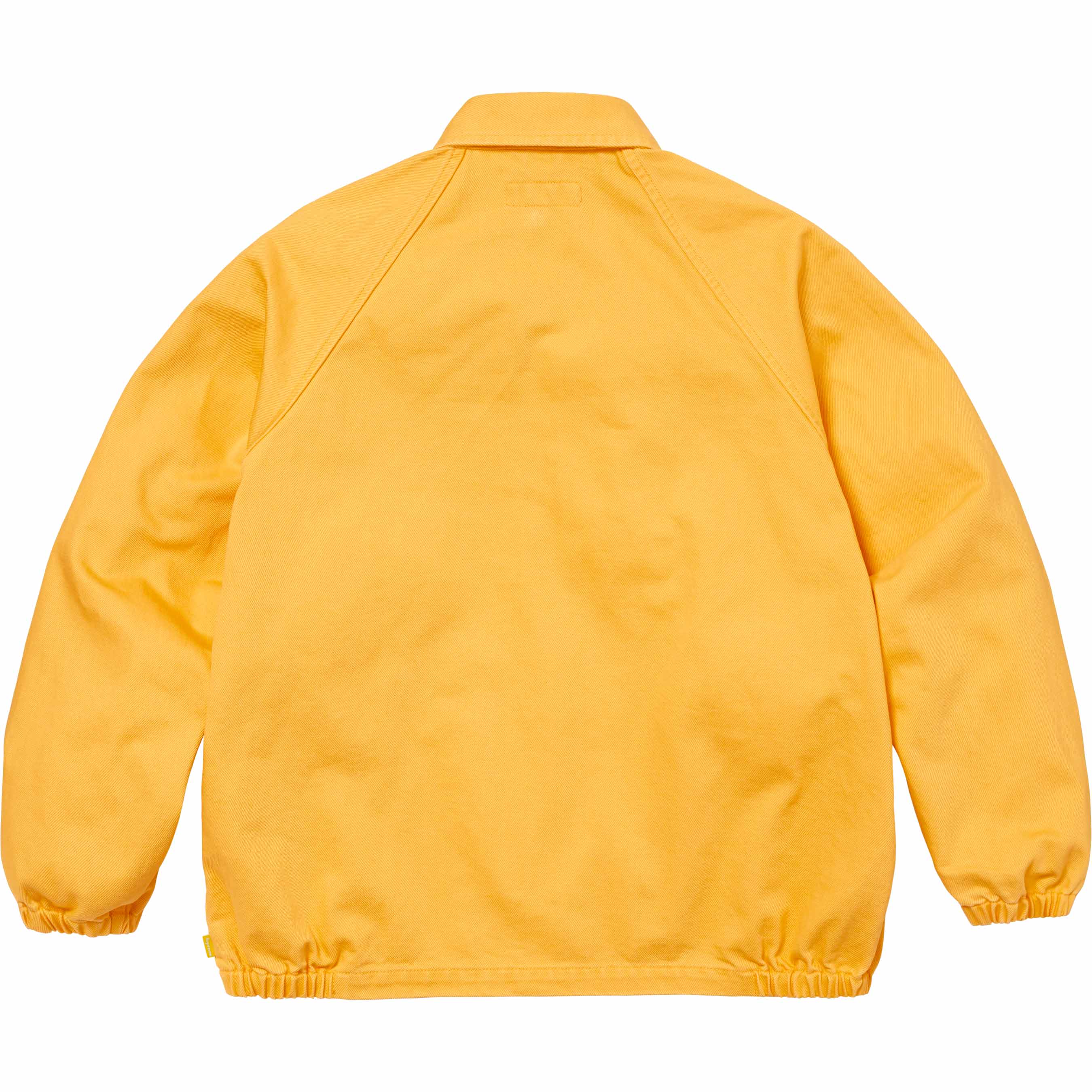 Supreme Arc Denim Coaches Jacket - Yellow | Vintage Streetwear Jacket for Men | Perfect for Urban Fashion & Casual Outfits