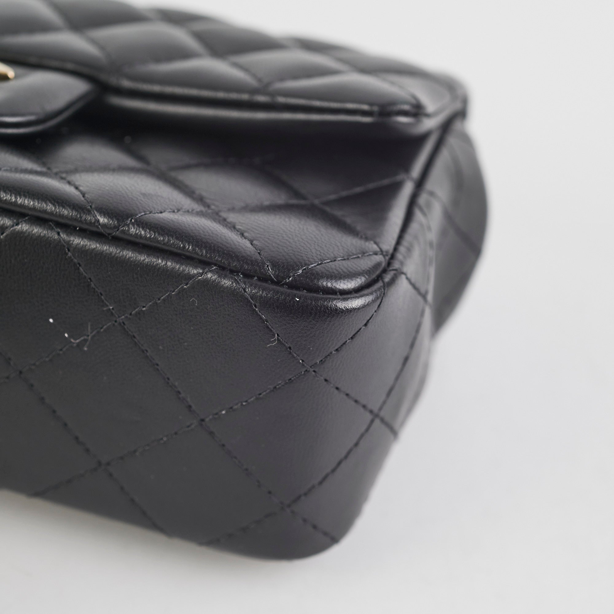 Chanel Mini Rectangular Lambskin Black Crossbody Bag - Luxury Designer Handbag for Women | Perfect for Evening Parties, Date Nights & Special Occasions