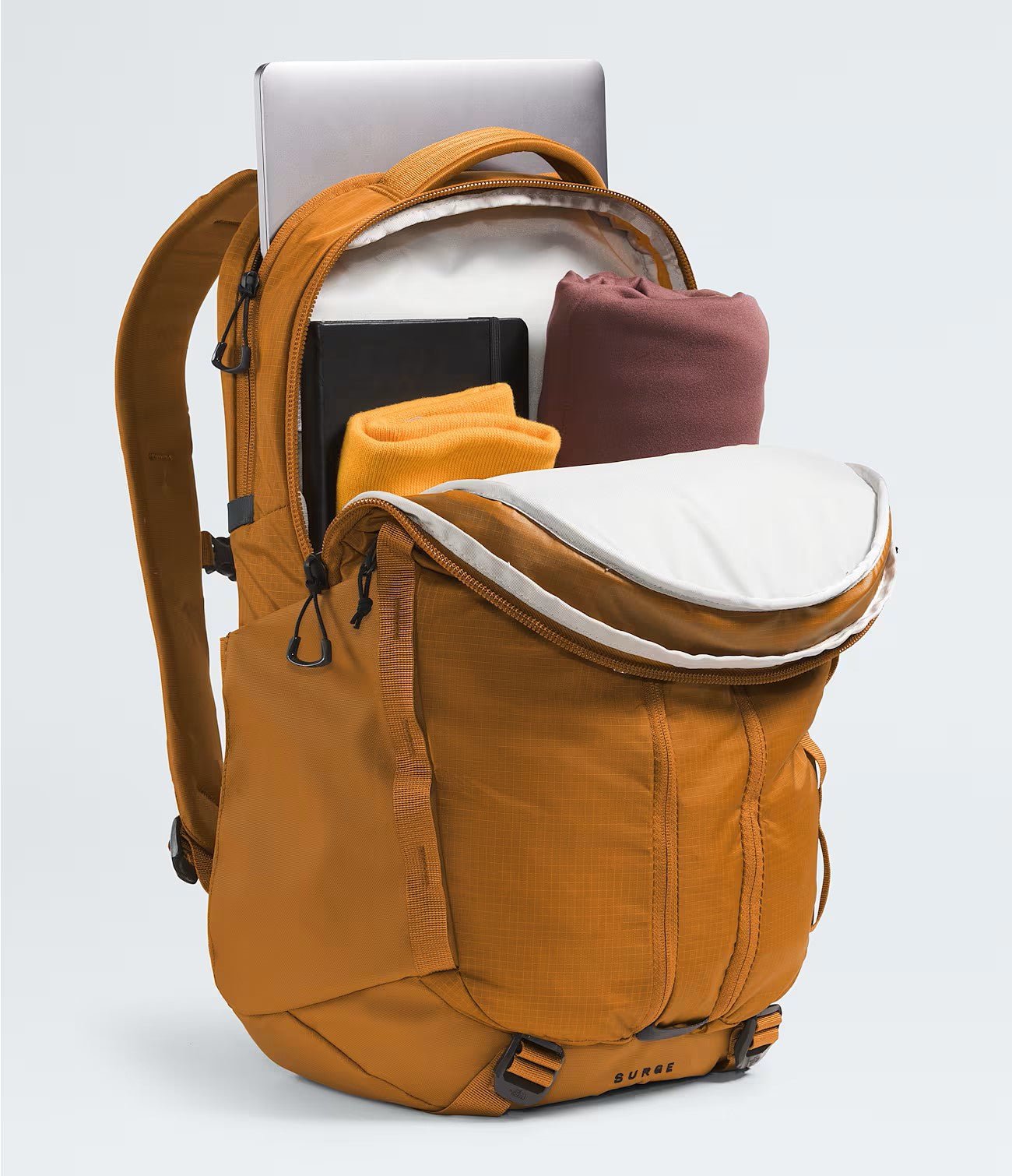 The North Face Surge Backpack - Waterproof Laptop Backpack for Men & Women, 31L Travel Backpack with USB Charging Port - Perfect for Commuting, Hiking, and Business Travel