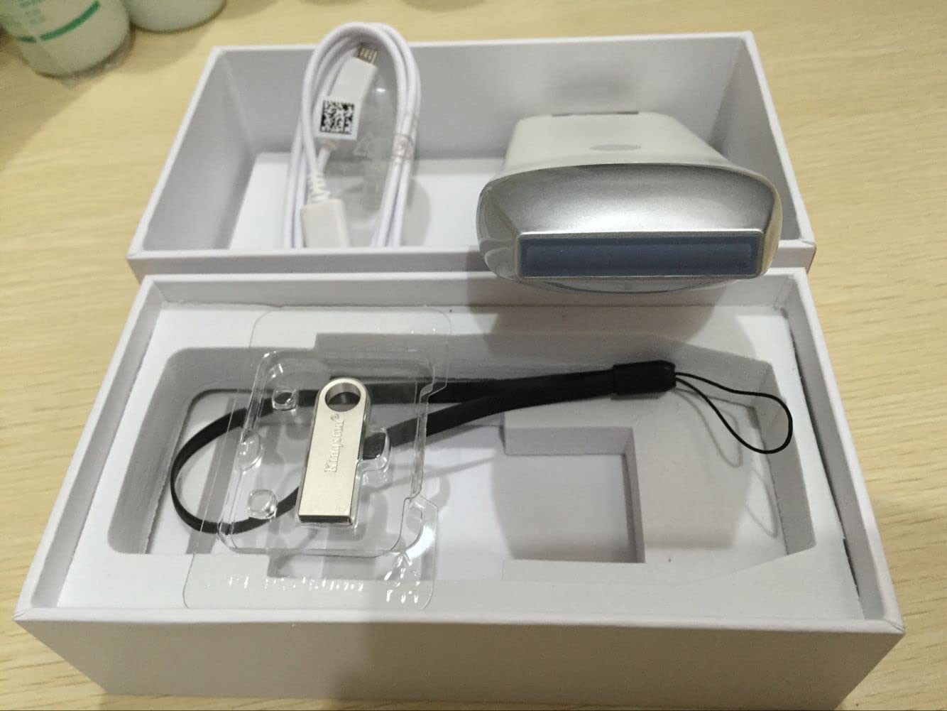 Wireless Ultrasound Probe for iPhone Android iOS Windows - 3.5MHz/5.0MHz 128-Element Linear Transducer with US Plug | Veterinary Use for Cattle, Horses, Camels & Sheep | Portable Animal Scanning Device for Field Diagnostics & Pregnancy Checks