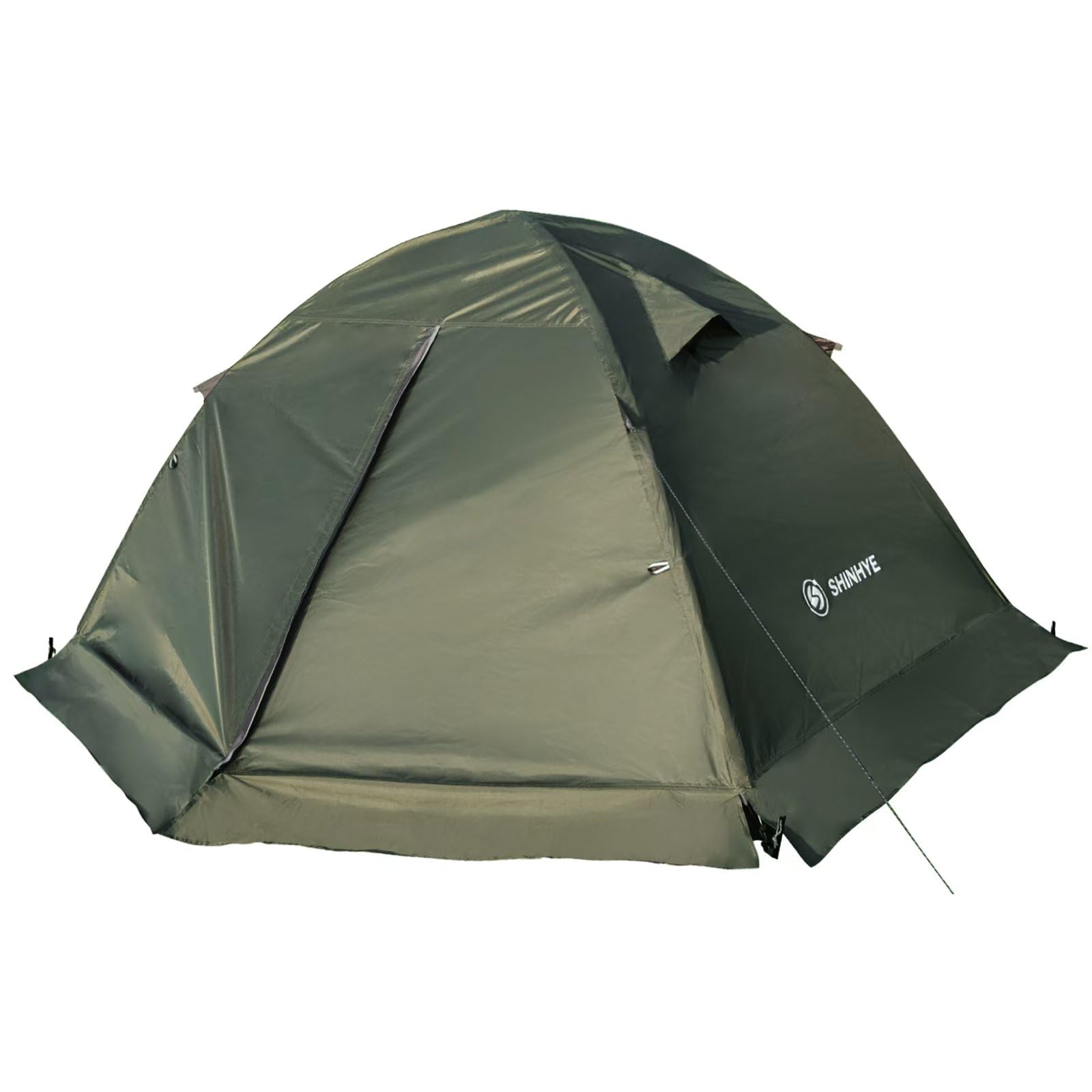 1-2 Person 4 Season Backpacking Tent - Ultralight Winter Camping Tent for Extreme Cold Weather, Waterproof Double Layer Easy Setup Tent for Hiking, Mountaineering & Family Outdoor Adventures | Perfect for Alpine Expeditions & Snow Camping