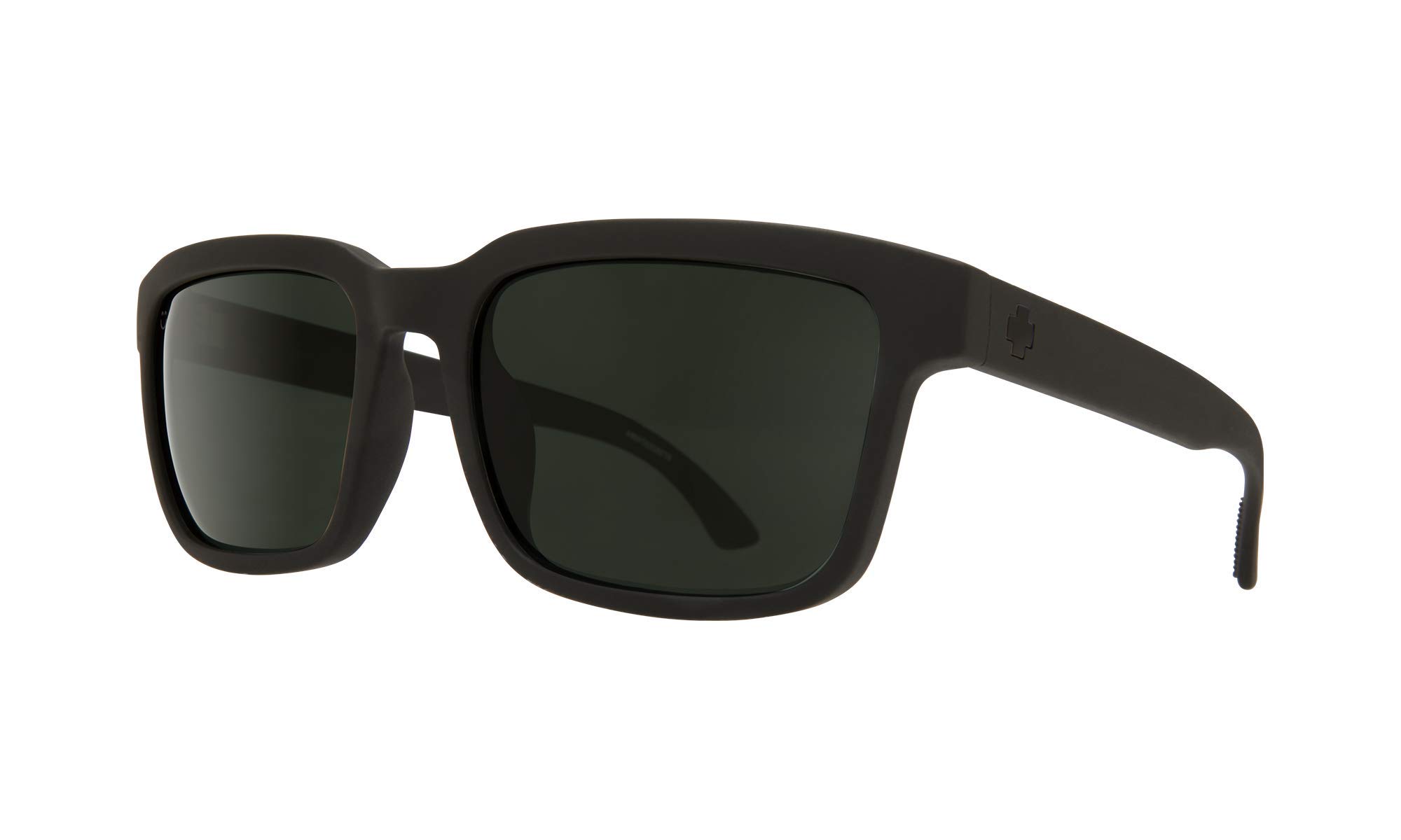 SPY Helm 2 Rectangle Polarized Sunglasses for Men - UV Protection & Anti-Glare - Includes Premium iWear Eyewear Kit | Perfect for Driving, Outdoor Sports & Summer Fashion