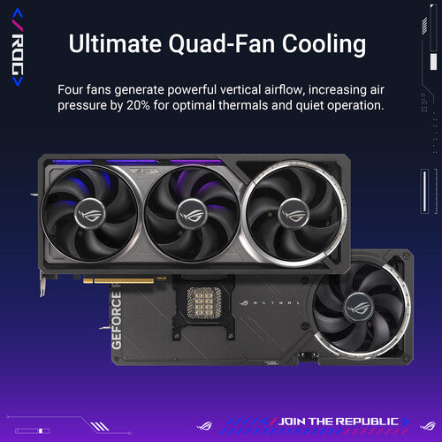 ASUS ROG GeForce RTX 5090 Astral OC 24GB GDDR7 Gaming Graphics Card - Ultimate 8K Gaming & VR Performance for PC Builders & Content Creators