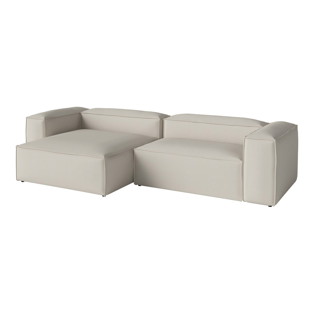 Cosima 2-Seater Sofa with Chaise Lounge - Modern Living Room Furniture for Small Spaces | Perfect for Apartments, Condos & Cozy Home Decor