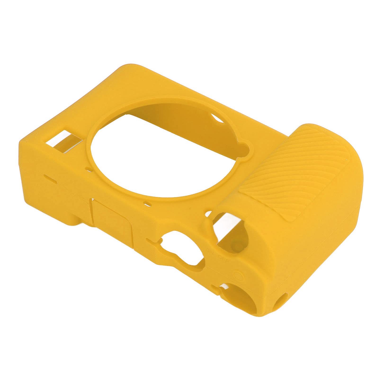 Meiyya Anti-Scratch Silicone Camera Skin Case for Sony A7C - Dustproof, Dirt Resistant Protective Cover with Easy Access (Yellow) | Perfect for Outdoor Photography, Travel & Daily Camera Protection