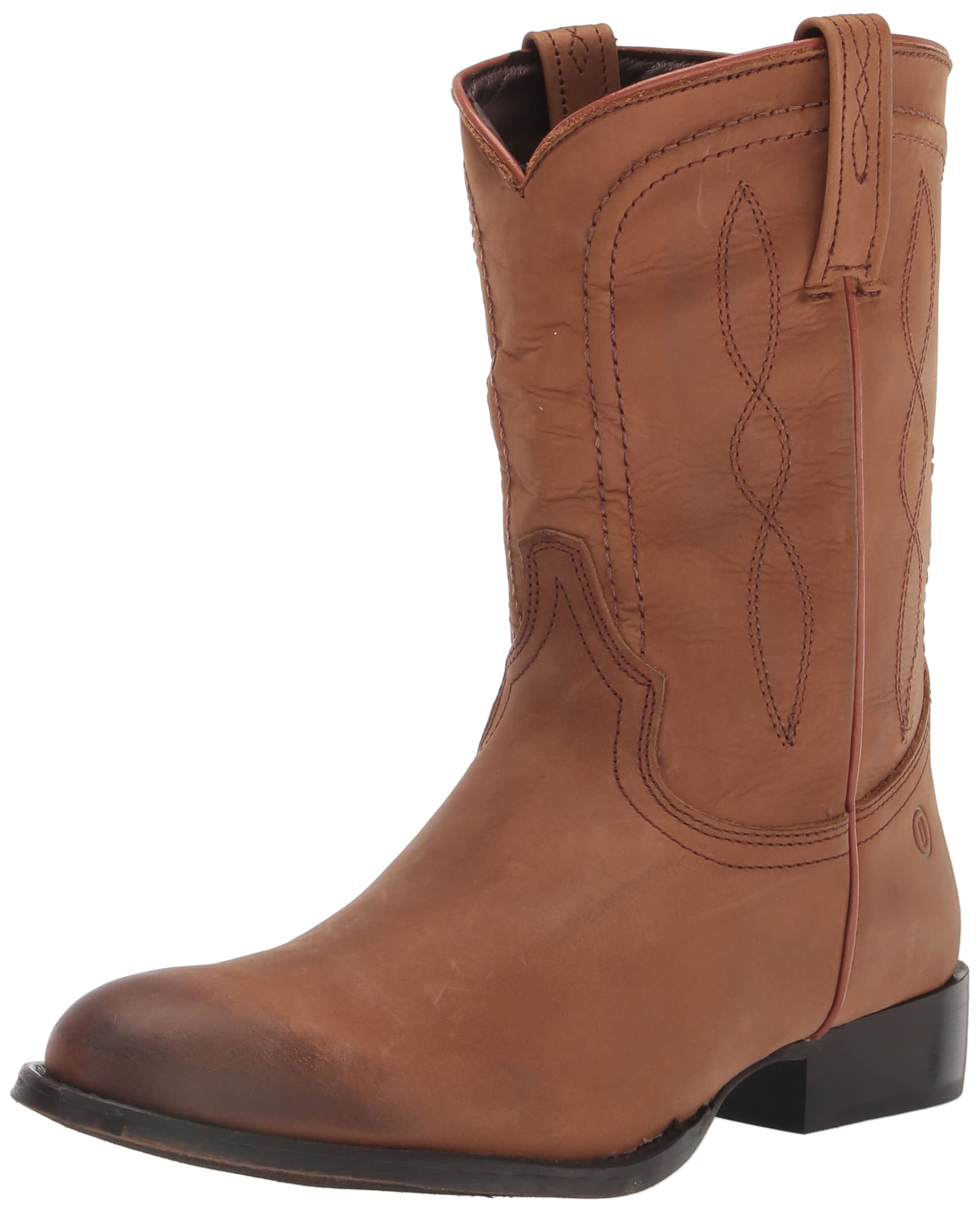 Men's Hondo Western Boots - Genuine Leather Cowboy Boots for Men - Comfortable & Durable Riding Boots - Perfect for Rodeo, Country Music Festivals & Western Fashion